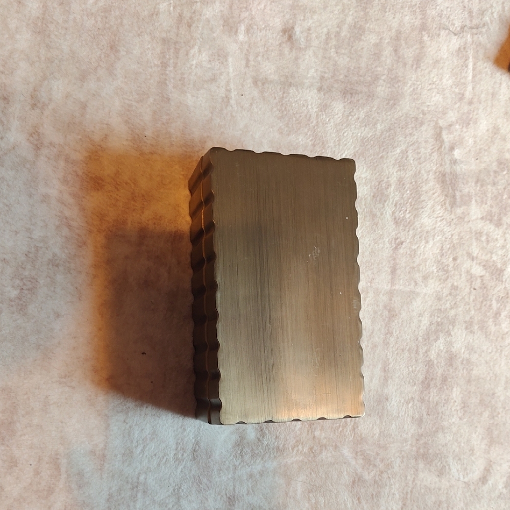 Hearth & Hand Bronze Scalloped Box